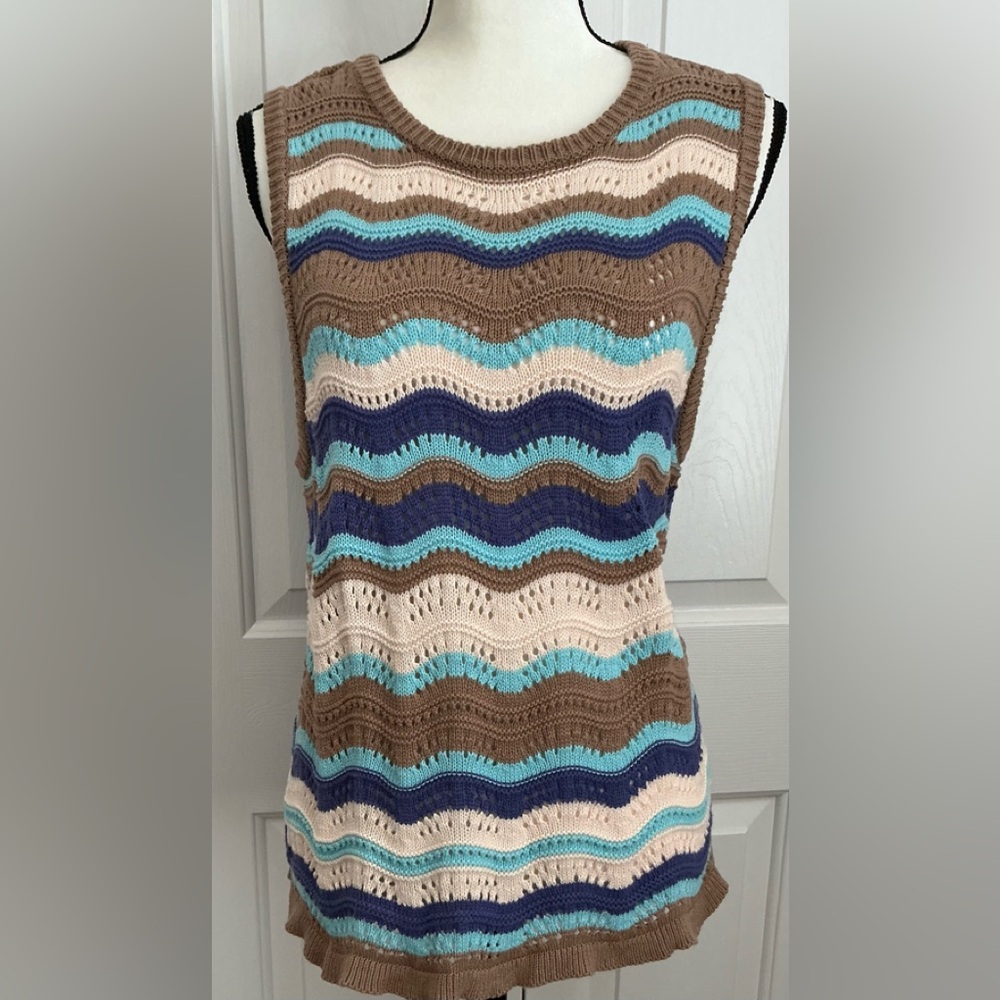 Democracy sleeveless sweater